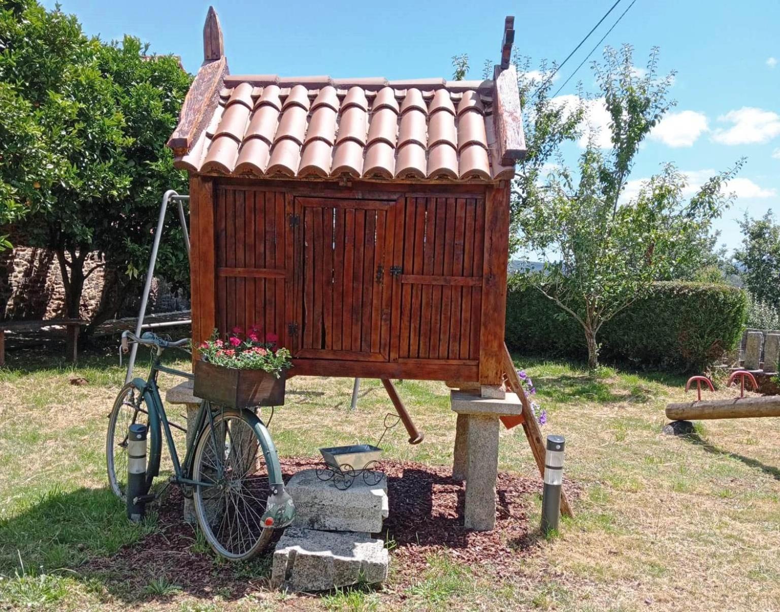 Fogar De Insua Villa Touro Esterno foto